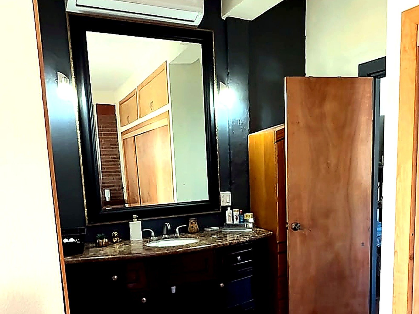 King Casita bathroom vanity